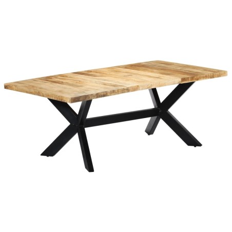Table de salle à manger 200x100x75 cm Bois de manguier solide 517295517295