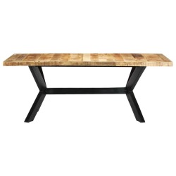 Table de salle à manger 200x100x75 cm Bois de manguier solide 517295517295