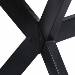 Table à manger 160x80x75 cm Bois de manguier massif brut 517297517297