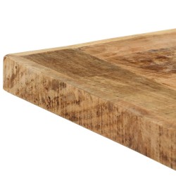 Table à manger 140x70x75 cm Bois de manguier massif brut 517298517298