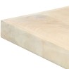 Table à dîner 140 x 70 x 75 cm Bois de manguier massif blanchi  517299517299