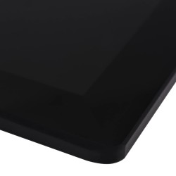 Dessus de table rectangulaire Verre trempé 1200 x 650 mm 517304517304