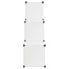 Organisateur de rangement cube avec 6 compartiments Blanc 517312517312
