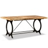 Table à manger Bois de manguier brut 180 cm 517314517314