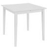 Table à manger extensible Blanc (80-120)x80x74 cm MDF 517318517318