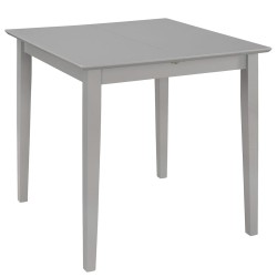 Table à dîner extensible Gris (80-120) x 80 x 74 cm MDF 517319517319
