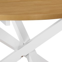 Table de salle à manger Blanc 120 x 75 cm MDF 517320517320