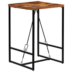 Table de bar Bois de récupération massif 70x70x106 cm 517321517321
