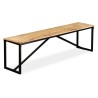 Banc Bois de manguier massif 160x35x45 cm 517323517323