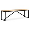 Banc Bois de manguier massif 160x35x45 cm 517323517323