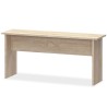 Table à manger et bancs 3 pcs Bois d'ingénierie Chêne 517325517325