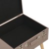 Tabouret de rangement 40 cm Marron Tissu 517327517327