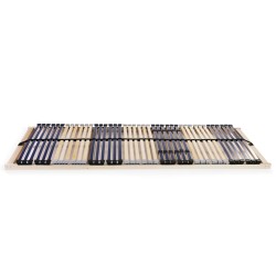 Sommier à lattes sans matelas avec 42 lattes 7 zones 70x200 cm 517329517329