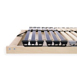 Sommier à lattes sans matelas avec 42 lattes 7 zones 70x200 cm 517329517329