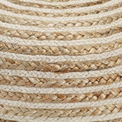 Pouf fait à la main 40 x 45 cm Jute  517330517330