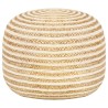 Pouf fait à la main 45x30 cm Jute  517334517334