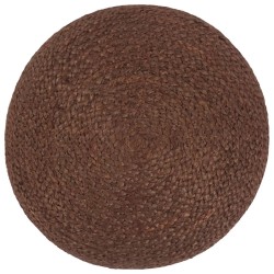 Pouf fait à la main Marron 40 x 45 cm Jute  517340517340