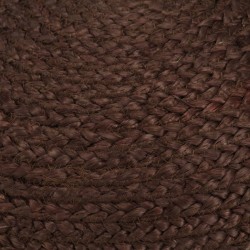 Pouf fait à la main Marron 40 x 45 cm Jute  517340517340