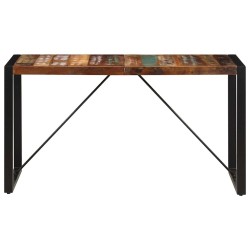 Table à manger 140x70x75 cm Bois de récupération massif 517343517343