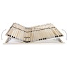 Sommier à lattes sans matelas avec 28 lattes 7 zones 140x200 cm 517344517344