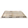 Sommier à lattes sans matelas avec 28 lattes 7 zones 100x200 cm 517352517352