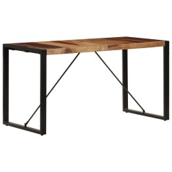 Table de salle à manger 140x70x75 cm Bois de Sesham massif 517365517365