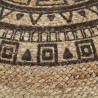 Pouf fait à la main Marron 45 x 30 cm Jute  517368517368