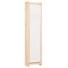 Cloison de séparation 6 panneaux Crème 240 x 170 x 4 cm Tissu   517374517374