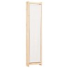 Cloison de séparation 4 panneaux Crème 160x170x4 cm Tissu 517376517376