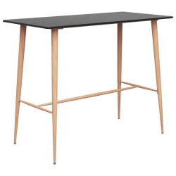 Table de bar Noir 120x60x105 cm 517377517377