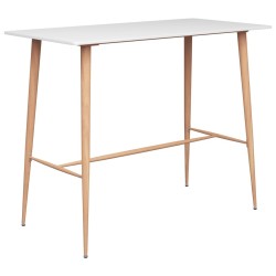 Table de bar Blanc 120x60x105 cm 517378517378