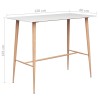 Table de bar Blanc 120x60x105 cm 517378517378
