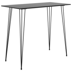 Table de bar Noir 120x60x105 cm 517380517380