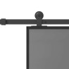 Porte coulissante kit de quincaillerie trempé verre aluminium 517444517444