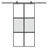Porte coulissante kit de quincaillerie trempé verre aluminium 517451517451