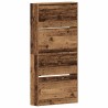 Cabinet à chaussures avec porte Bois ancien 80 x 21 x 163,5 cm 517473517473