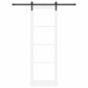 Porte coulissante ORKDAL Blanc et Noir 78 x 232 cm 517494517494