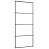 Porte coulissante avec kit de quincaillerie 90x205 cm Verre ESG 517499517499
