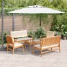 Ensemble de canapé de jardin 5 pcs Marron Bois d'Acacia Massif 517501517501