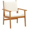 Ensemble de canapé de jardin 6 pcs Marron Bois d'Acacia Massif 517502517502