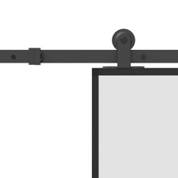Porte coulissante avec kit de quincaillerie 76x205 cm Verre ESG 517513517513