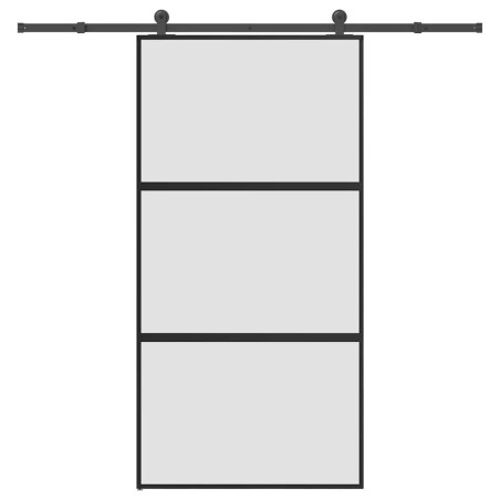 Porte coulissante kit de quincaillerie trempé verre aluminium 517520517520