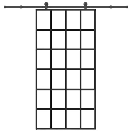 Porte coulissante et quincaillerie ESG verre et aluminium 517538517538