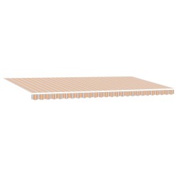 Auvent Rétractable Multicolore 600 × 300 cm Polyester et Acier 517540517540