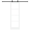 Porte coulissante ORKDAL Blanc et Noir 73,5 x 211 cm 517544517544