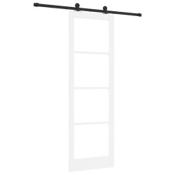 Porte coulissante ORKDAL Blanc et Noir 78 x 232 cm 517553517553