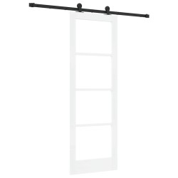Porte coulissante ORKDAL Blanc et Noir 73,5 x 211 cm 517554517554