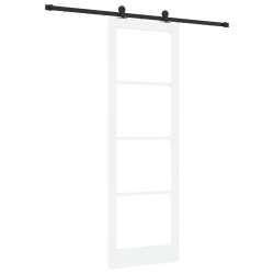 Porte coulissante ORKDAL Blanc et Noir 78 x 232 cm 517564517564