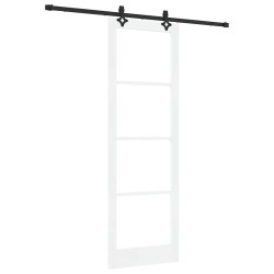 Porte coulissante ORKDAL Blanc et Noir 78 x 232 cm 517569517569