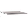 Auvent Gris clair 500 x 300 x 165 cm Polyester et métal 517577517577